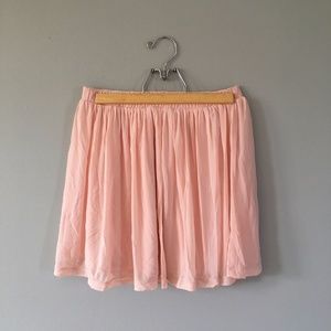 LA Hearts pink skirt